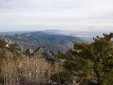 View South from Sandia Peak : New Mexico